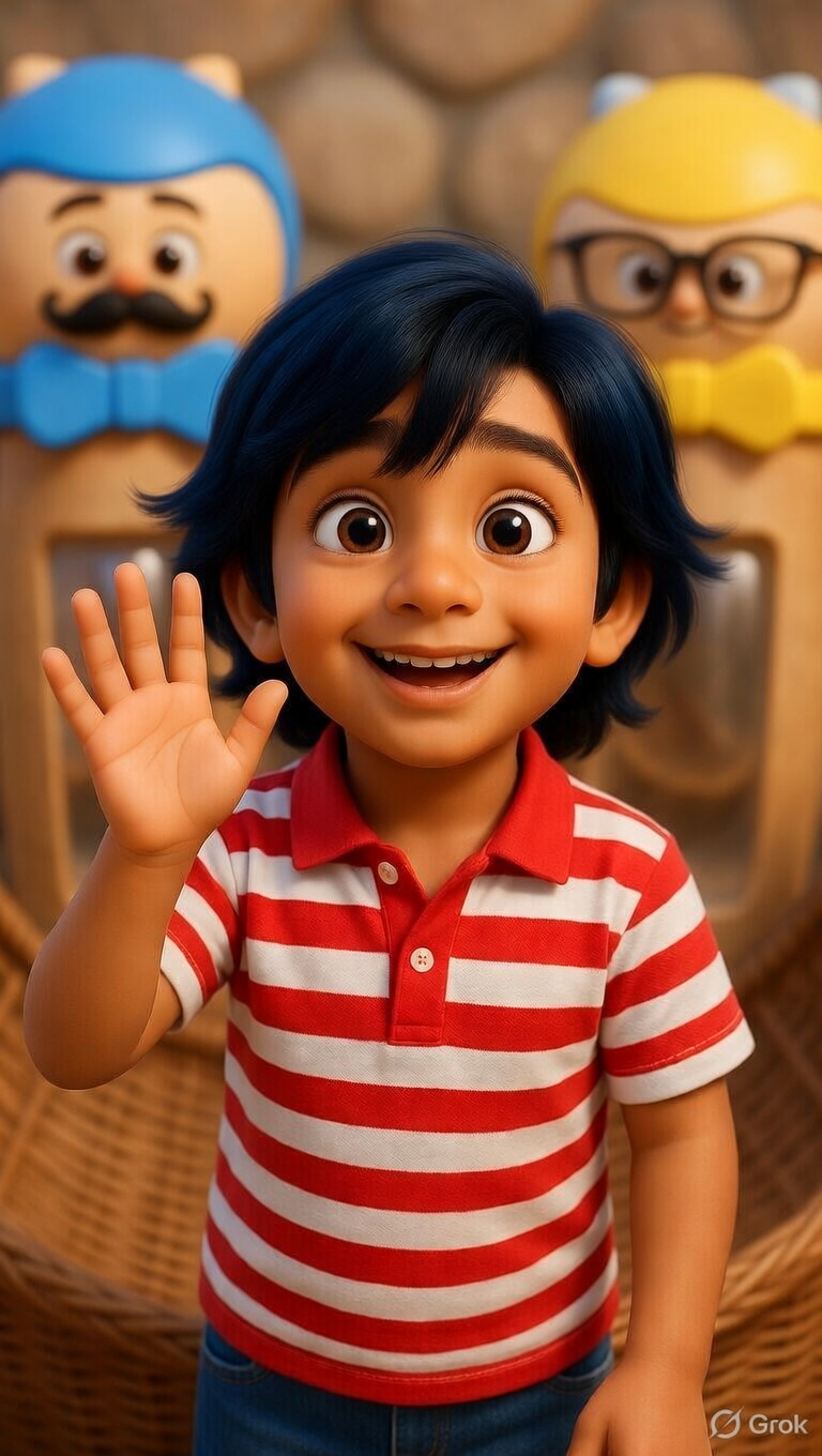 Tinku, our young founder (avatar)